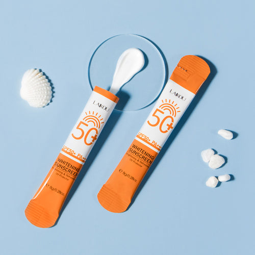 LAIKOU WHITENING SUNSCREEN试用装莱蔻隔离夏季保湿补水