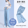 Women's Light Wash Soft Tencel Straight Jeans