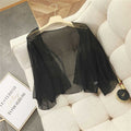Women's Beach Sheer Sun Protection Shawl Cardigan