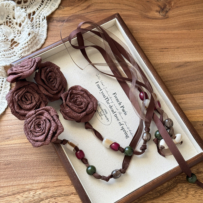 Bohemian Wooden Bead Waist Chain Belt - view 11