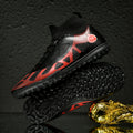 high-top football shoes for men with long nails and broken nails for students and children, professi