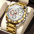 Swiss Brand New Chronograph Time Multifunction Mens Watch Glow Quartz Watch Live Export Bestseller Drop Ship