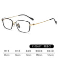 Beesfen 81016ST Ultra-Light Pure Titanium High Prescription Glasses Frame Men Width Edge Small-Frame Square Frame Designer Frame
