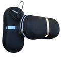 Glasses Case Stylish Premium Silver Stripe Black Glasses Case Packaging Zipper Storage Box Anti Press Sunglasses Box Wholesale
