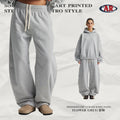 ARTIE Unisex Loose Fit Hooded Fleece-Lined Thick Set - Warmth