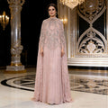 Beaded Embroidery Long Evening Gown - Elegant Banquet Party Formal Dress Women