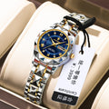 Swiss Brand New Ladies Watch Waterproof Pair Date Glow Quartz Watch Live Export Bestseller Drop Ship
