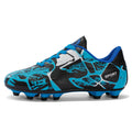 4445 large size long spike children's football shoes outdoor training shoes for primary and secondar