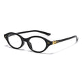 Retro Oval Round Book Nerd Presbyopia Glasses Overseas Western Premium Fashionable Older Adults One Single Vision Reading Glasses