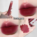 kakashow nude velvet lip glaze, water-glossy plump lips, moisturizing, not easy to fade, colorful an