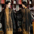 Women's Ethnic Shawl + Cape 2026 - Red