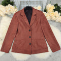 Women's Fall Fashion Long Sleeve Blazer 2026 - Khaki