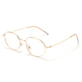 Beesfen Frame Wholesale 58161ZM Online Bestseller Retro Gold Silk Fine Edge Glasses Frame Can Fit Prescription Glasses