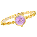 2025 New Deep Blue Round Small Dial Cross-Border Watch Supply Wholesale Compact Women Bracelet Watch
