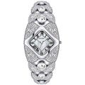 Fashionable Full Diamond Bangle Style Watch Women Premium Niche Light Luxury Retro Waterproof Quartz Watch Overseas Wholesale Bestseller