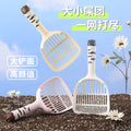 厂家直销大号猫砂铲猫铲屎神器猫屎铲豆腐猫砂盆长柄铲猫屎小孔