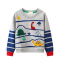 Boys' Terry Cloth Hoodie T-Shirt - Long Sleeve Fall Base Layer