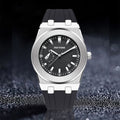 Item Time Mens Watch Outdoor Sports Waterproof Watch Men Silicone Band Simple Men Student Quartz Watch Men