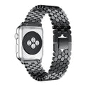 Fits Apple iwatch1-8 Third Gen Metal Fish Scale Chain Style Apple Band
