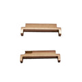 Universal 20 / 22mm Band Connector Fits Samsung Beige Lily Metal Stainless Medium Grain Rotation Connect Head Grain