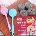 manufacturer wholesales household kitchen stainless steel large cleaning balls, decontamination clea