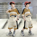 Boys' Print Short Sleeve Sports Set