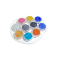 Laser Silver Fine Glitter Powder - DIY Nail Art & Resin Craft Shimmer