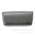 New Sunglasses Glasses Case Premium Leather Sunglasses Glasses Bag High-End Glasses Case Storage Box Lens Case