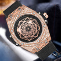 PINTIME / Item Time Overseas Fashionable Full Diamond Rhinestone Watch Men Live Bestseller Quartz Watch Waterproof Factory Direct