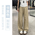 american quick-drying overalls for women 2026 summer thin loose high-waist casual wide-leg sports pa