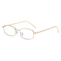 Light-Feel Gray Photochromic Myopia Glasses Small-Frame Fashionable Overseas Photochromic Anti-Blue-Light Premium Western Student Metal Prescription Sunglasses