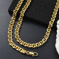 Export Accessory Copper Gold Plated 7MM Day Lettering Bracelet Necklace Set In Stock TEMU Longines Sound Overseas Hot Sale