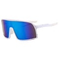 Men Cycling Glasses Iridescent Big Frame Women Sunglasses Outdoor Sport Bicycle Windproof Sunglasses In Stock