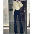 Women's Vintage Micro Flare Bootcut Jeans