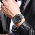 Western Hip-Hop Motif Fashionable Full Diamond Unisex Watch Square Large Gold Watch Fashionable Trendy Steel Band Quartz Watch