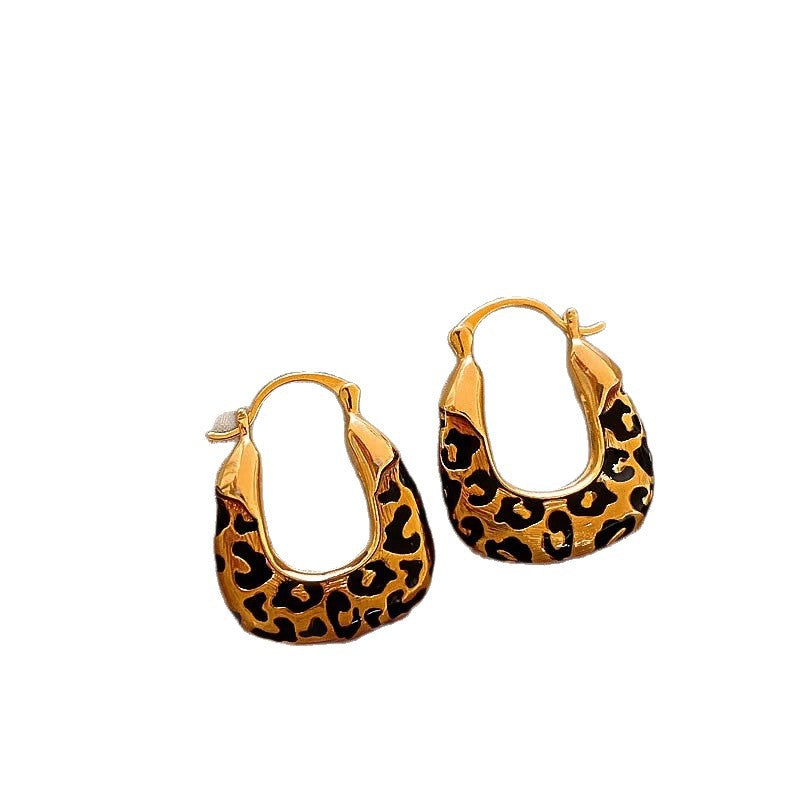 Vintage Tiger's Eye Statement Earrings - view 5