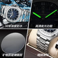 Swiss Brand New Luxury Mens Watch Waterproof Glow Quartz Watch Live Export Bestseller Drop Ship