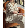 Spring Old Money Elegant Sun-Protection Loose Shirt 2-Piece Set