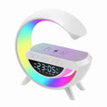 Hot model G3401mini Bluetooth speaker, colorful atmosphere light, birthday gift, alarm clock, wireless charging Bluetooth speaker