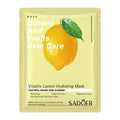 facial mask 25g sadoer plant fruit facial mask sheet foreign trade live broadcast skin care products