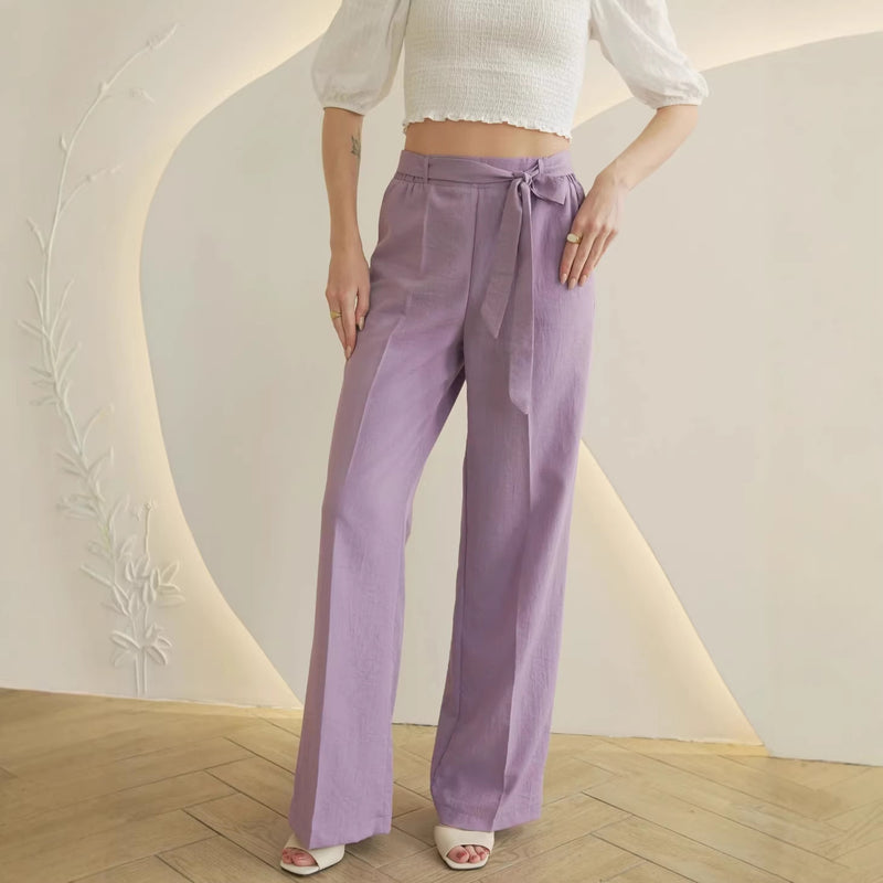 Fashion Belt Pants