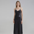 19/22 Momme Silk Camisole Long Dress, 100% Mulberry Silk