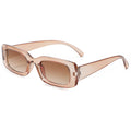 Square Leopard Full-Frame Sunglasses 2025 New Overseas Women Retro Classic Sunglasses Versatile Simple Sunglasses