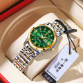 Swiss Brand Ladies Watch New Waterproof Glow Pair Date Watch Women Live Export Bestseller Drop Ship