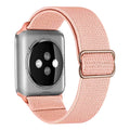 For appleiwatch Band Double-Sided Slant Pattern Adjustable Stretch Single Row Apple Nylon Woven Huawei GT6