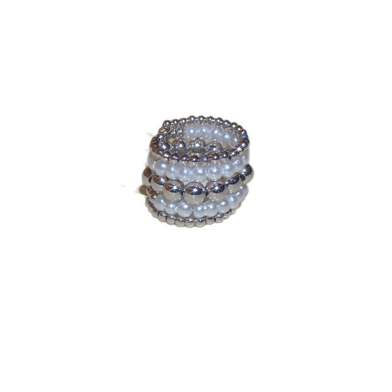 French Zircon Openwork Ring - view 5