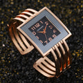 2025 Women Quartz Bangle Watch Cross-Border Line 4th Square Small Dial Niche INS Bestseller Stock Wholesale