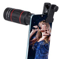 Optical 18X high-definition mobile phone telescope night vision external telephoto lens monocular telescope
