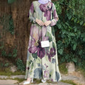 Women's Loose Long Dress 2026 | Elegant Summer Dress - EWQT020SB24