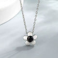 New Niche Fashionable Choker Korean Style Elegant Flower Pendant Sweater Chain Exquisite Premium Necklace Women